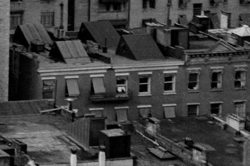 Dreary New York City Skyline, 1939 Historical Pix