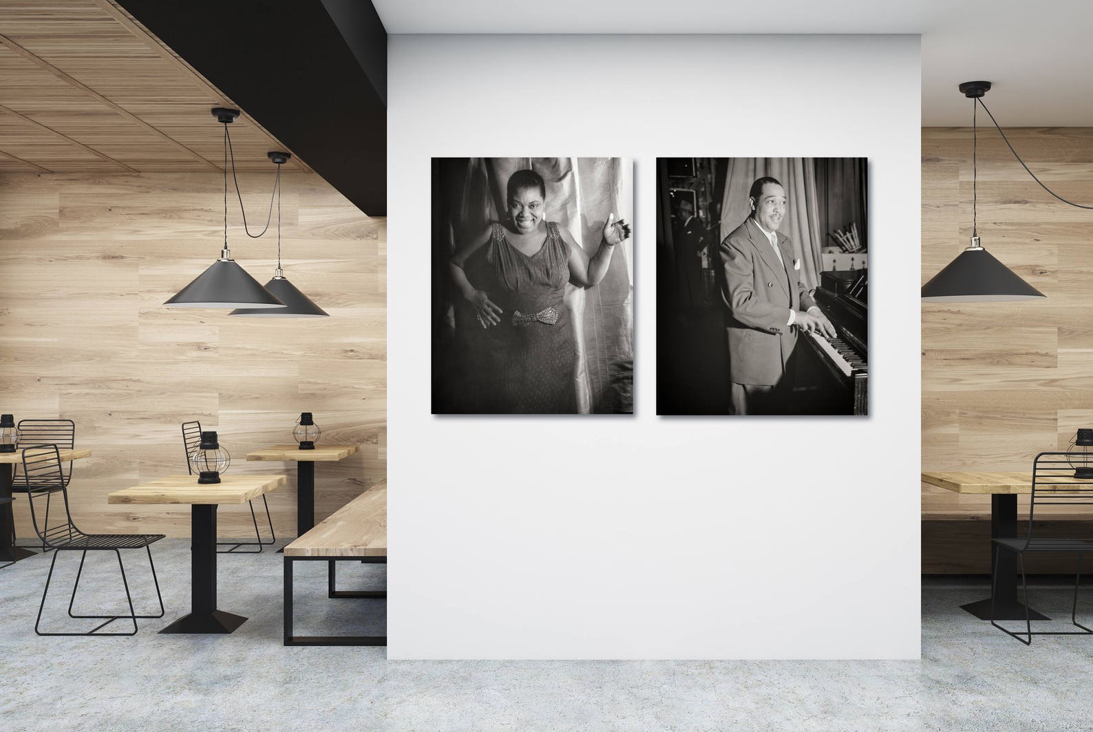 Duke Ellington and Bessie Smith, Blues & Jazz Music Photo Collection Historical Pix