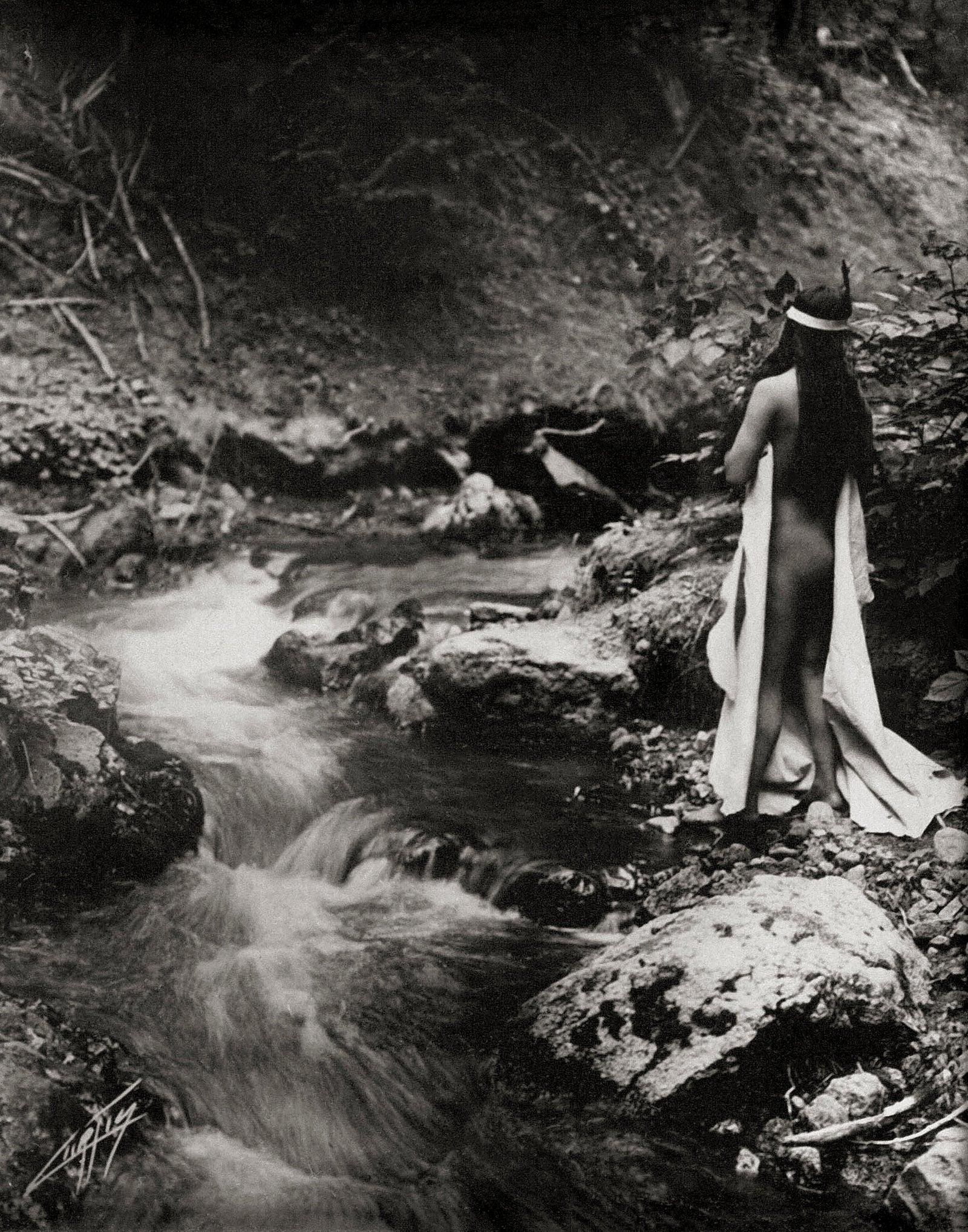 Edward Curtis, Maid of Dreams", 1909 Historical Pix