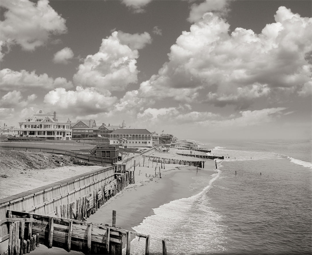 Elberon New Jersey, Long Branch Beach, 1910 Historical Pix