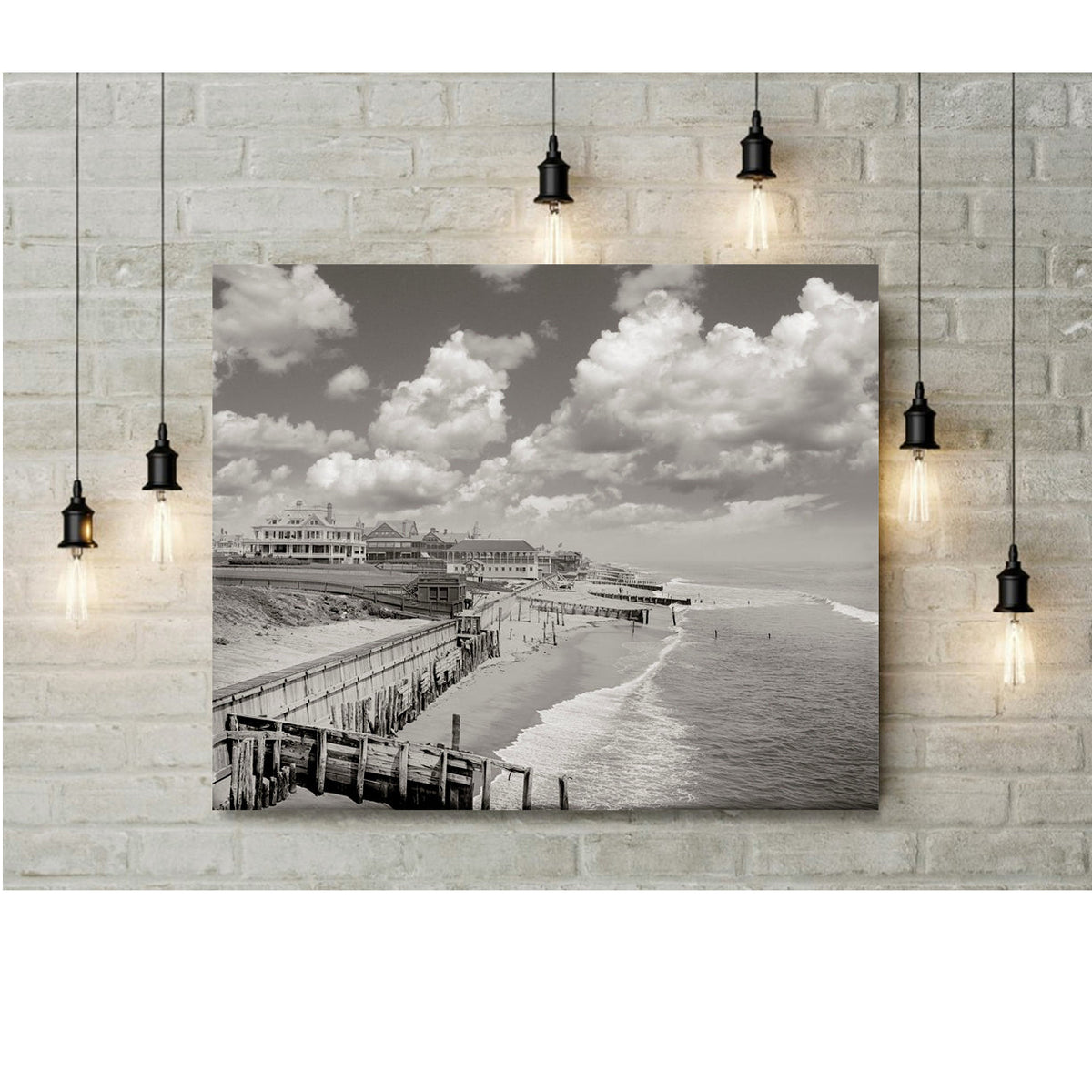 Elberon New Jersey, Long Branch Beach, 1910 Historical Pix