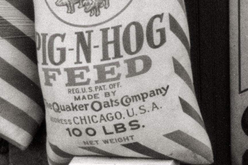 Feed and Seed Country Store, 1940, Old Photo Des Moines, Iowa Historical Pix