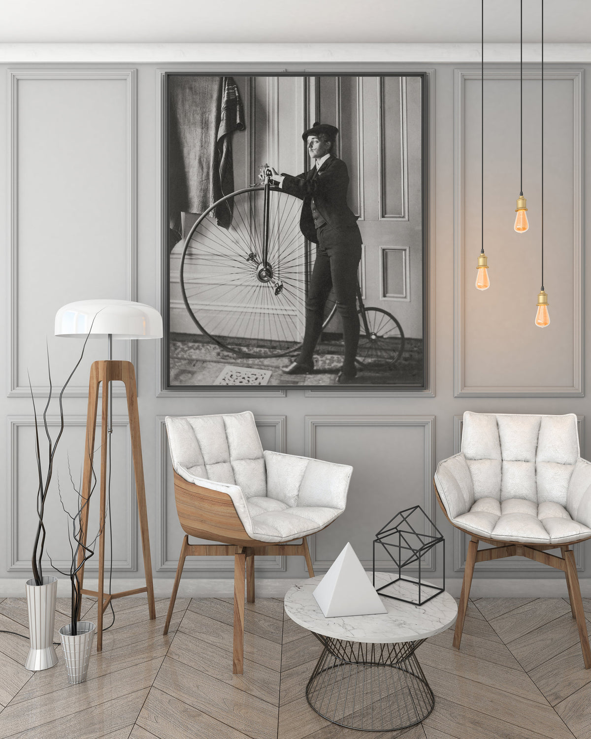 Feminist Frances Benjamin Johnson, Self Portrait Photo Historical Pix