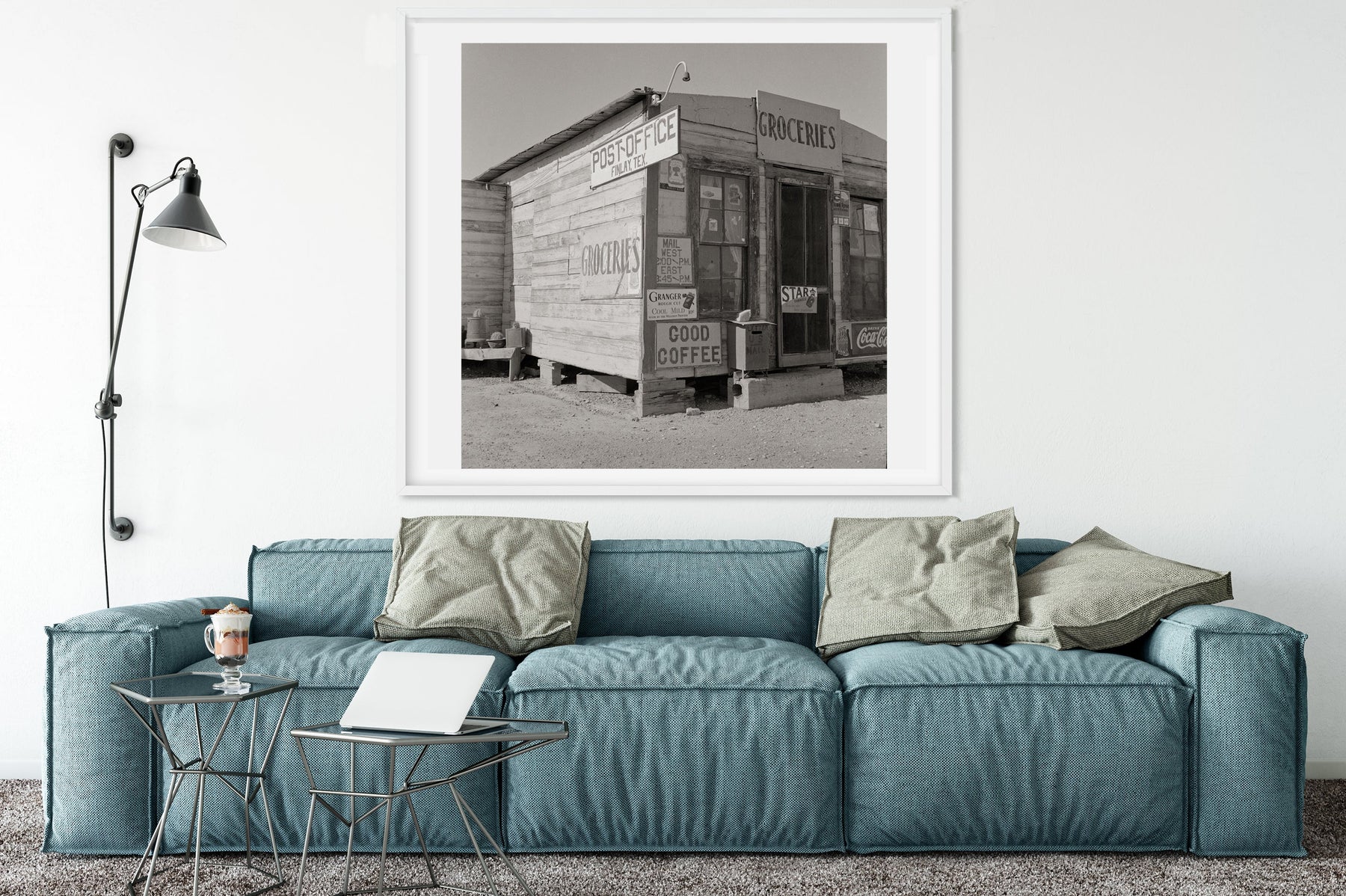 Finlay Texas Post Office, 1937 - Historical Pix