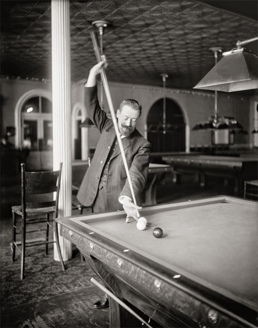 Firmin Cassignol, famous French Billiard Player, early 1900s Historical Pix