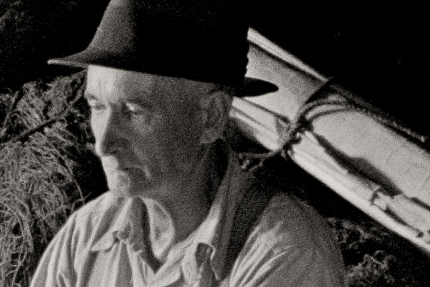 Fisherman Fixing Nets, Provincetown MA, Summer, 1937 Historical Pix