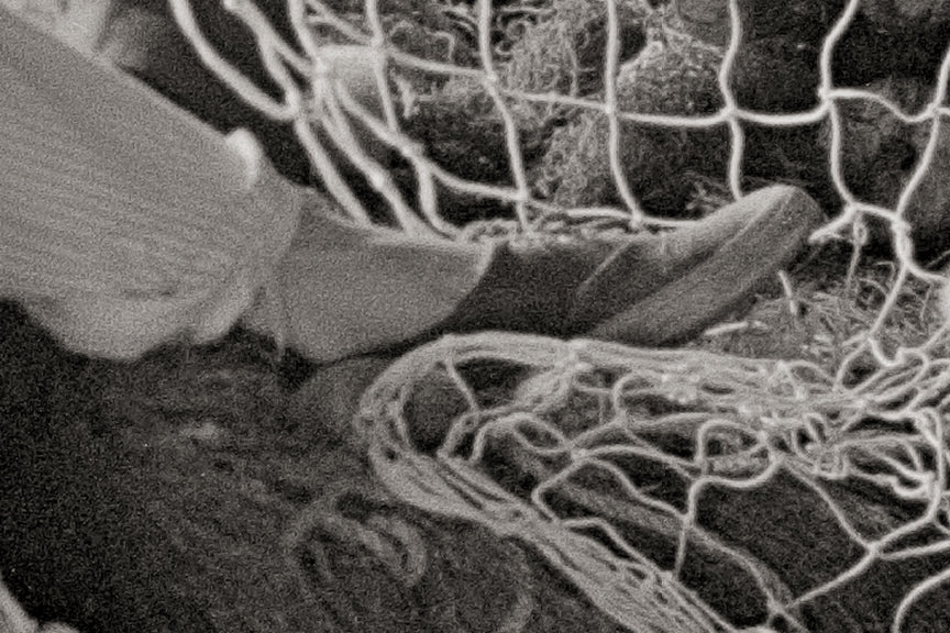 Fisherman Fixing Nets, Provincetown MA, Summer, 1937 Historical Pix