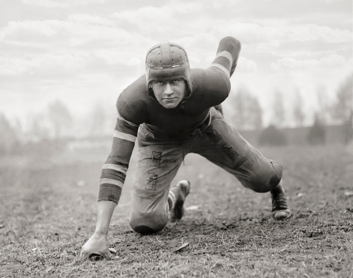 Football 1920, John Loehler, Hatchetites Gridiron Star Historical Pix