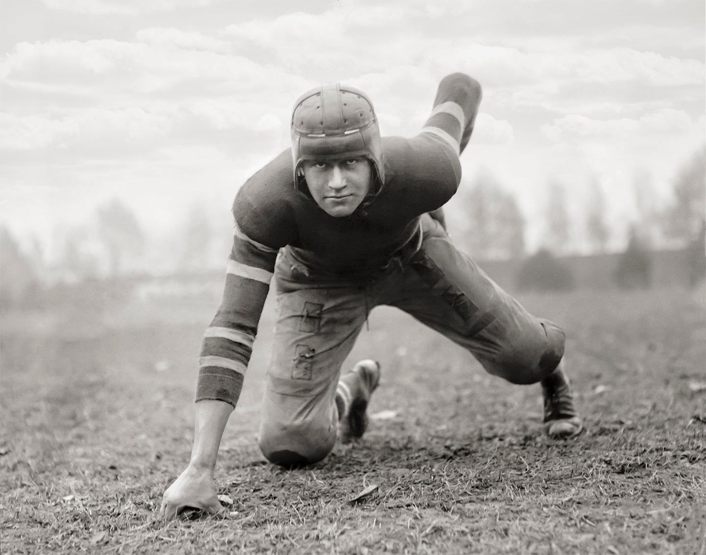 Football 1920, John Loehler, Hatchetites Gridiron Star Historical Pix