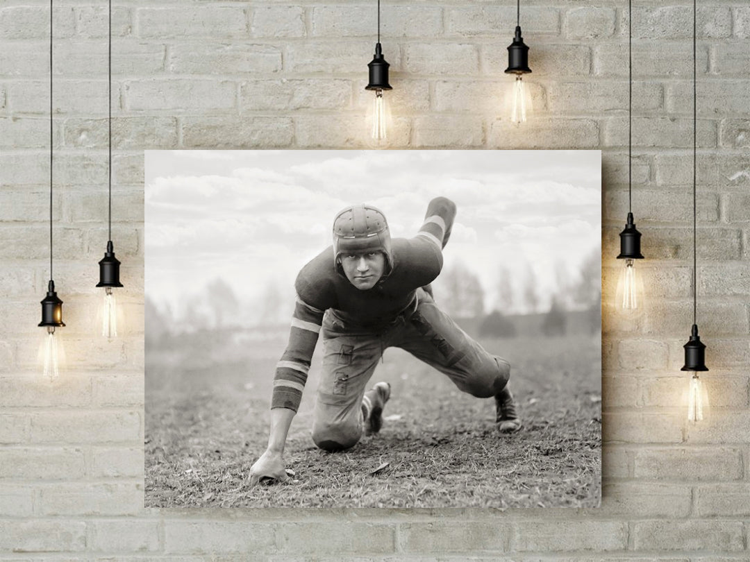 Football 1920, John Loehler, Hatchetites Gridiron Star Historical Pix