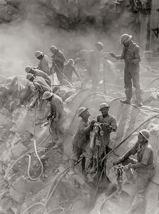 Fort Loudon Dam Drillers, Tennessee Valley Authority, Early 1940s Historical Pix