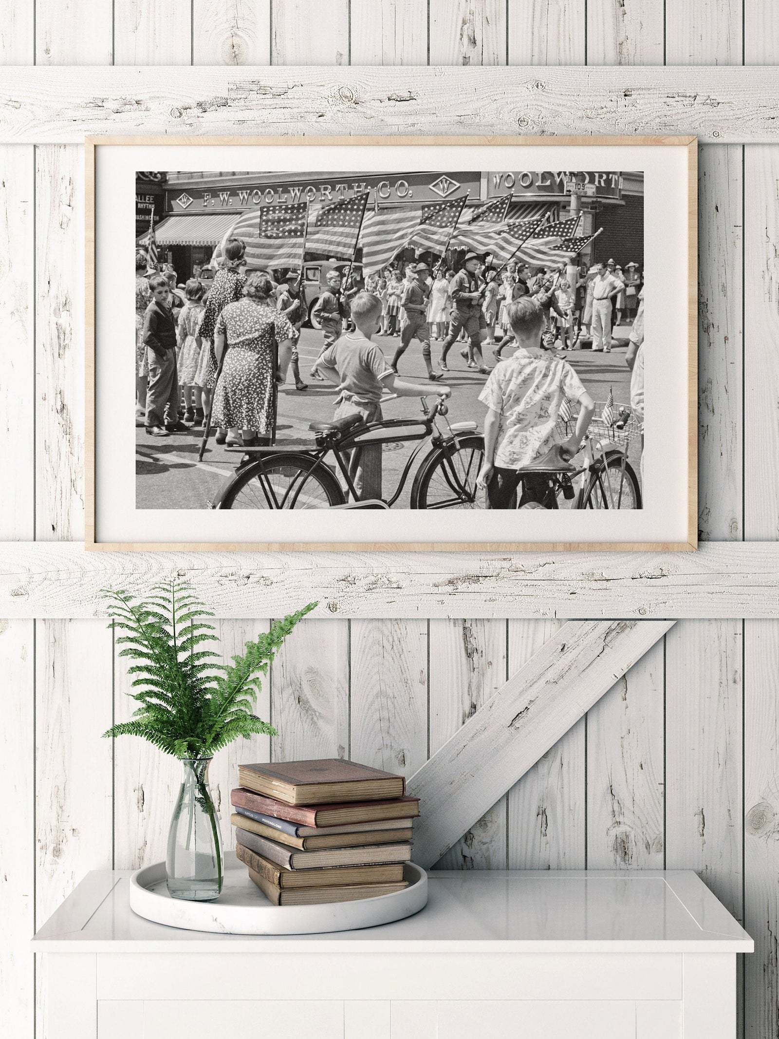 Fourth of July Parade, Watertown, Wisconsin, Boy Scouts, 1941 Historical Pix