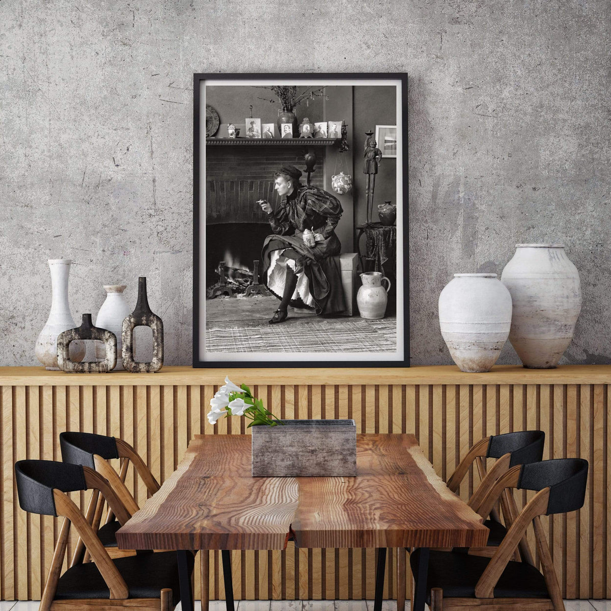 Frances Benjamin Johnson, Self Portrait Historical Pix