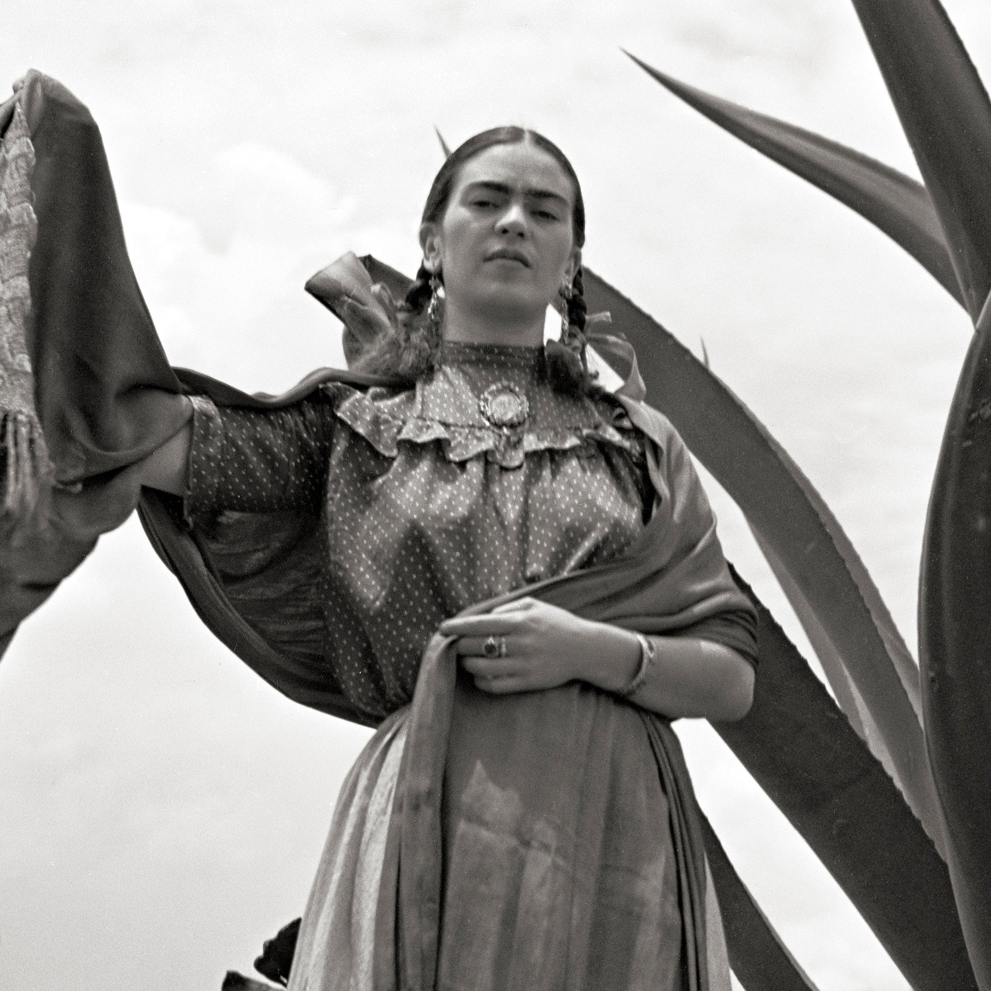 Frida Kahlo Photo, Artist in the Mexican Desert, 1937 Historical Pix
