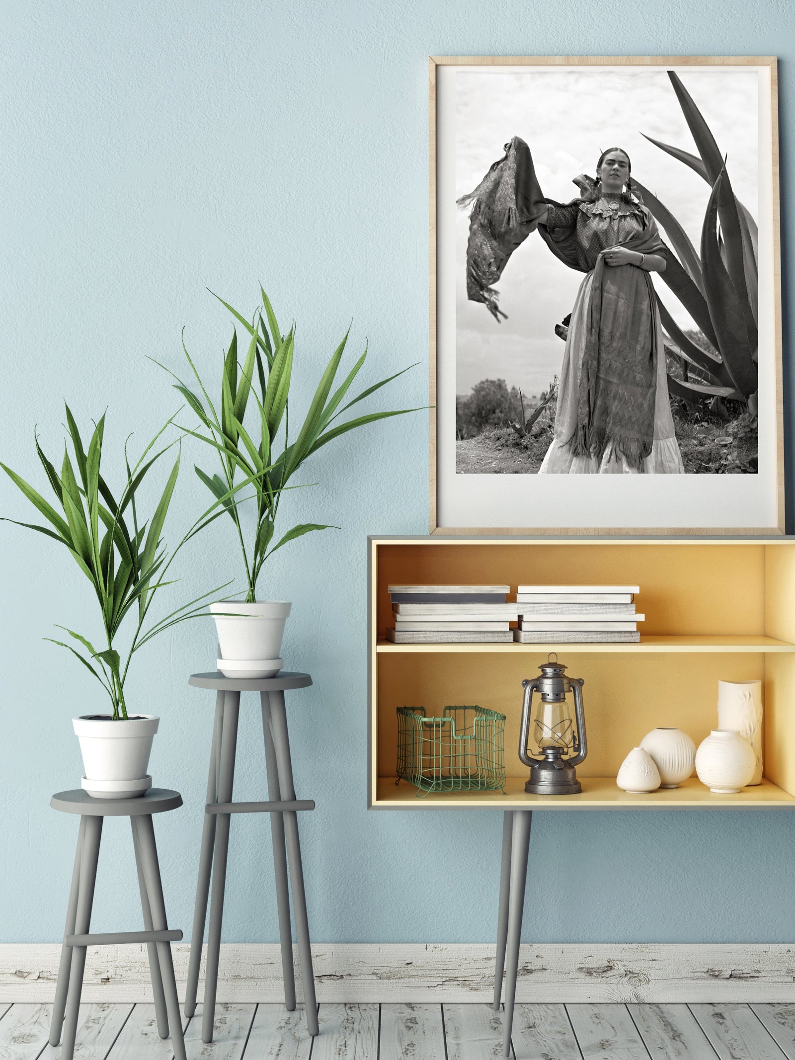 Frida Kahlo Photo, Artist in the Mexican Desert, 1937 Historical Pix