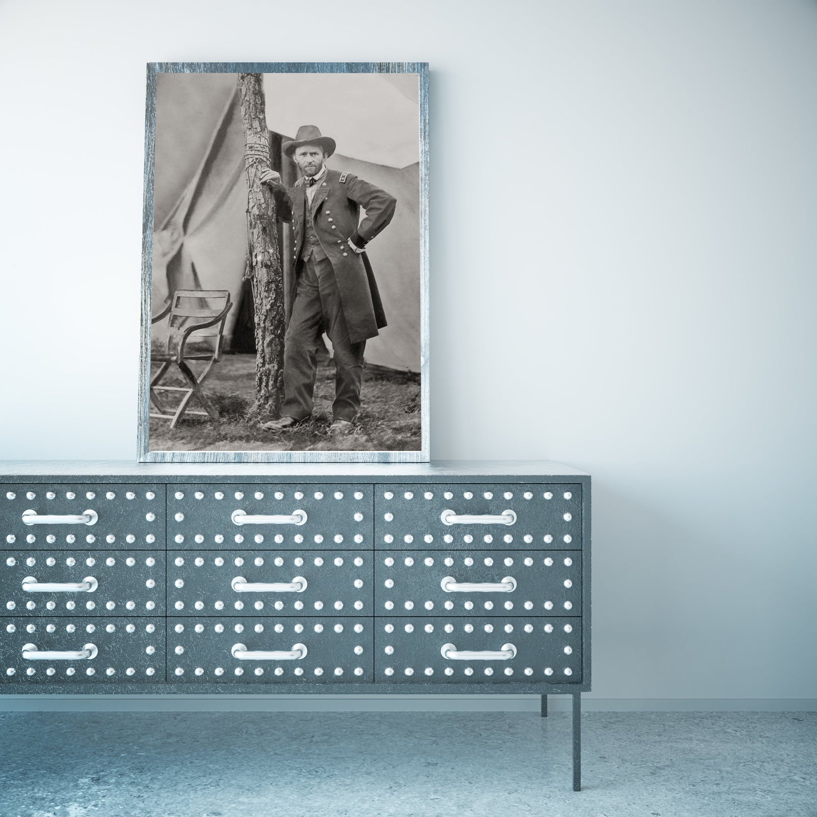 General Ulysses S. Grant, Civil War, Cold Harbor, VA Headquarters, 1864 Historical Pix