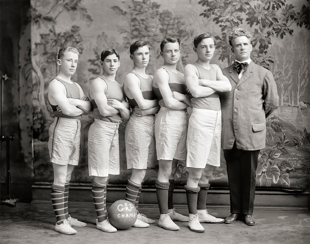 Georgetown Basketball, early 1900s, Georgetown University, Washington DC Historical Pix