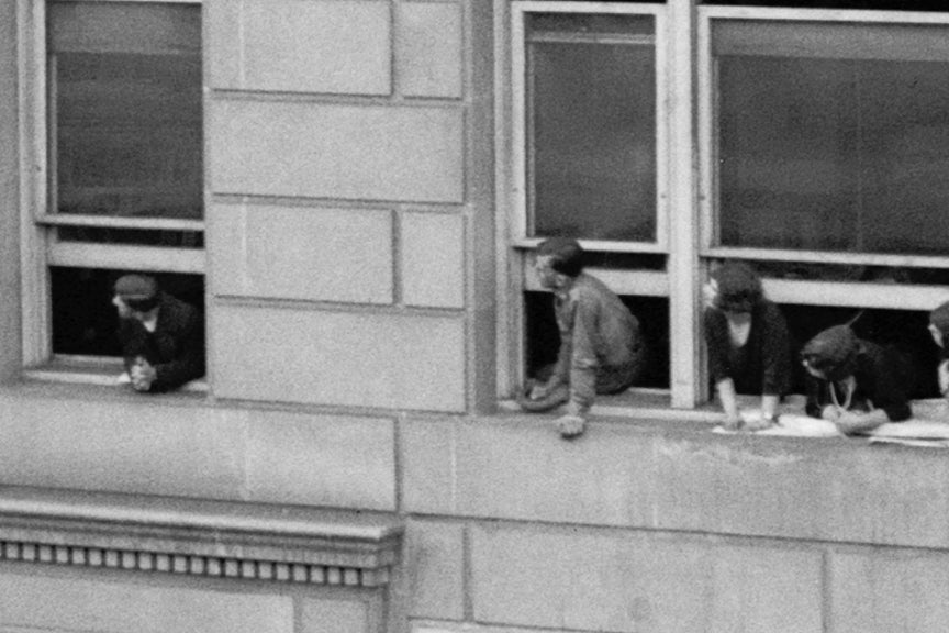 German Shepherd Climbs Ladder, 1923 Historical Pix