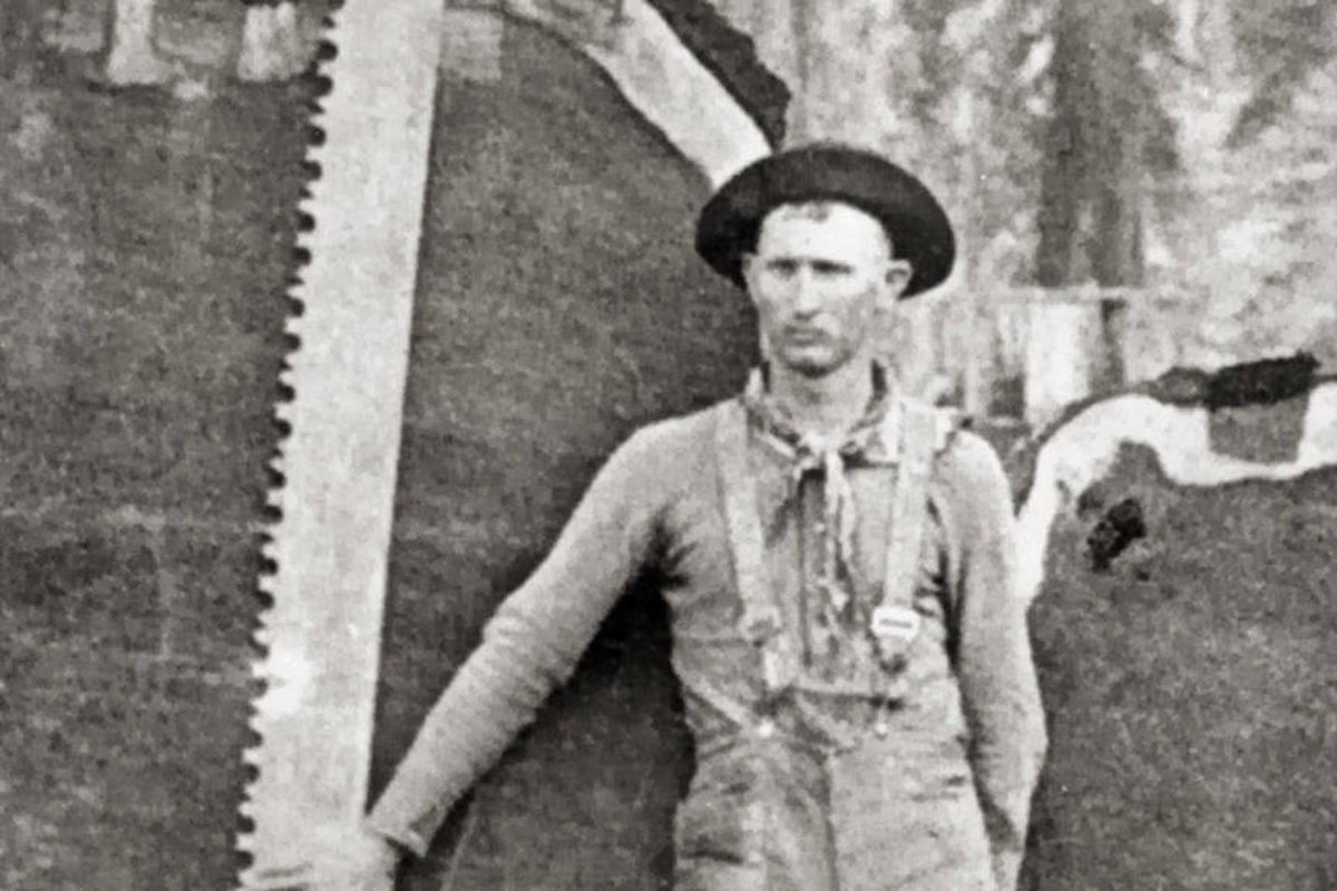 Giant Sequoia, Generals Highway, Three Rivers, Tulare County, CA, 1900 Historical Pix