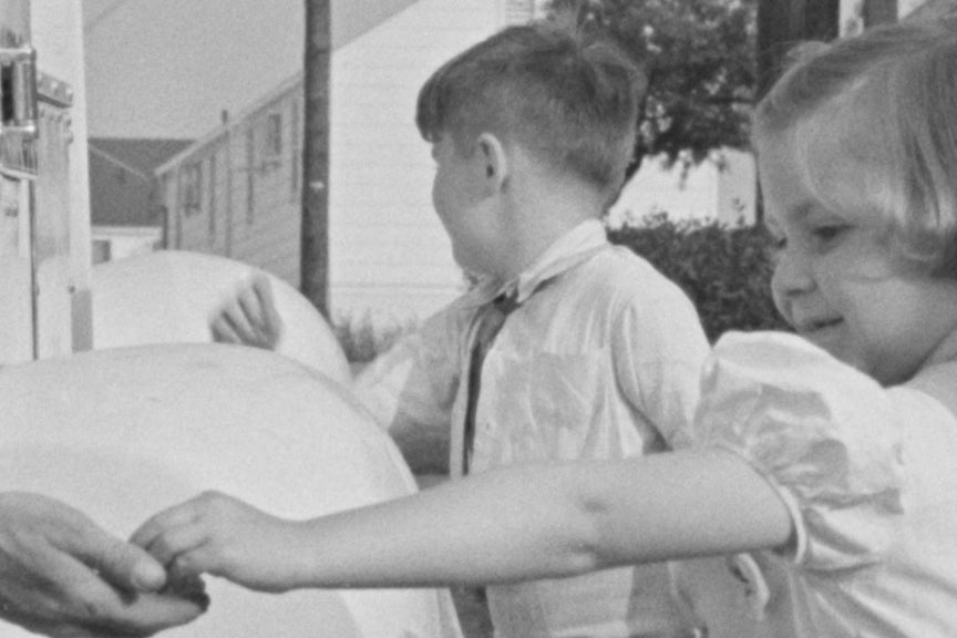 Good Humor Ice Cream Truck, Marjory Collins Photographer, 1950s Historical Pix