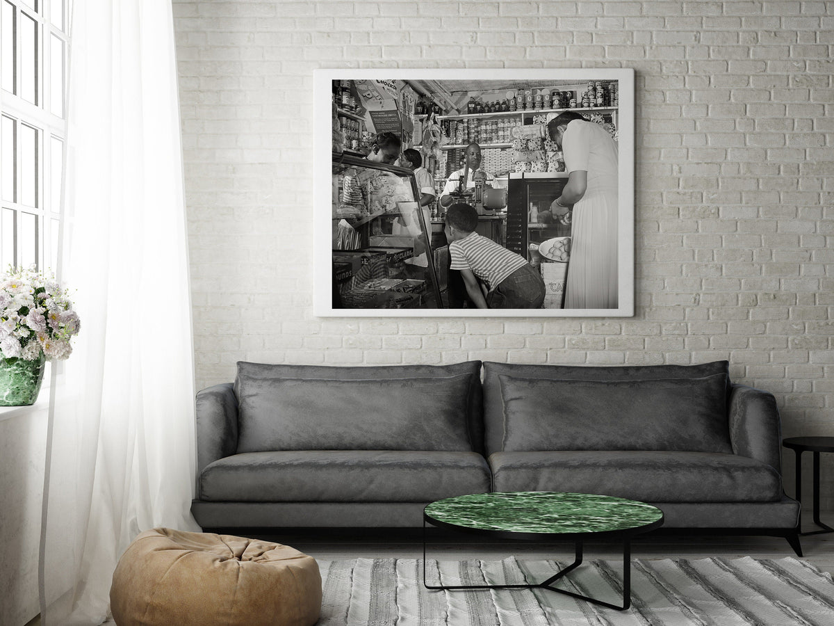Gordon Park&#39;s Washington DC Grocery Store Photo, 1942 Historical Pix