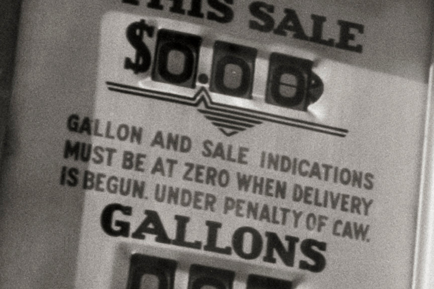 Gordon Parks Portrait Of a Mechanic Pumping Gas, 1942 Historical Pix