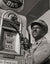 Gordon Parks Portrait Of a Mechanic Pumping Gas, 1942 Historical Pix