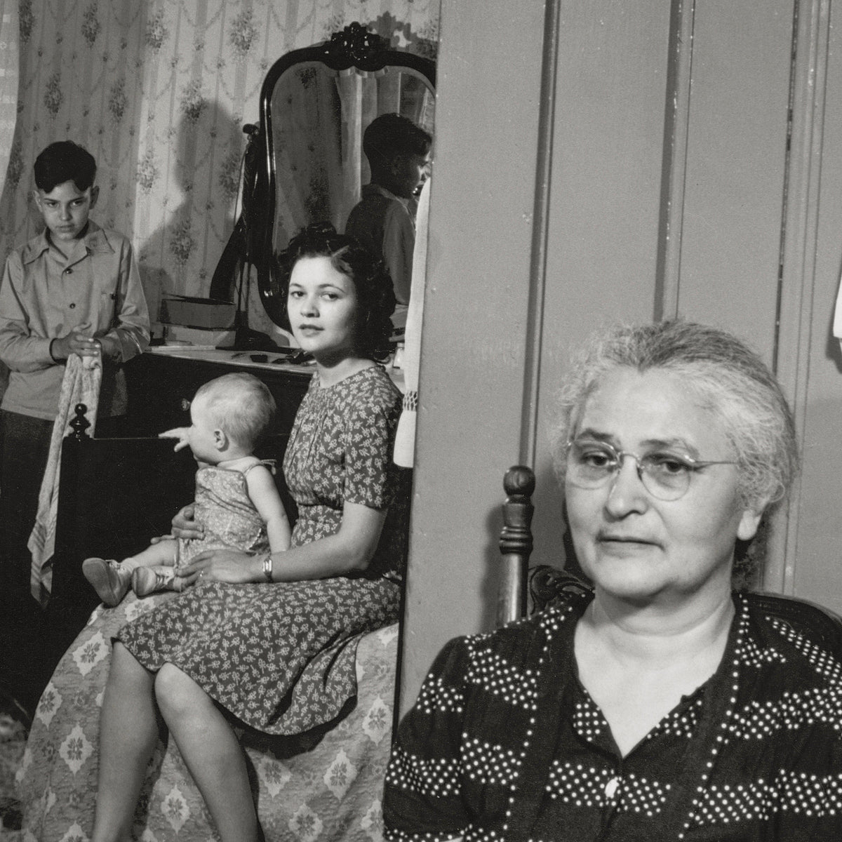 Gordon Parks Portuguese Family, Gloucester Mass, 1943, Four Generations Historical Pix
