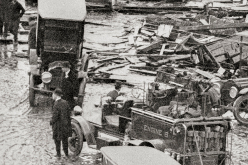 Great Molasses Flood, Boston MA History, 1904 Historical Pix