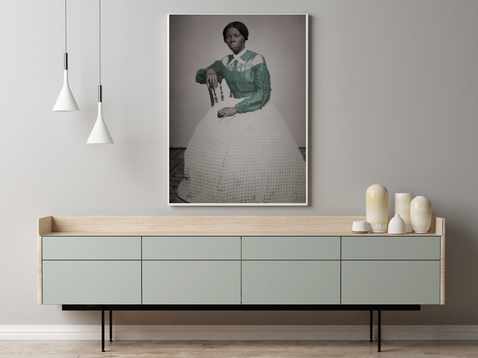 Harriet Tubman Abolitionist and Suffragette Portrait Historical Pix