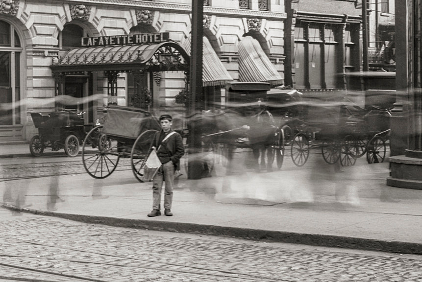 Historic Buffalo NY Lafayette Hotel, Washington Street, Buffalo, 1905 Historical Pix