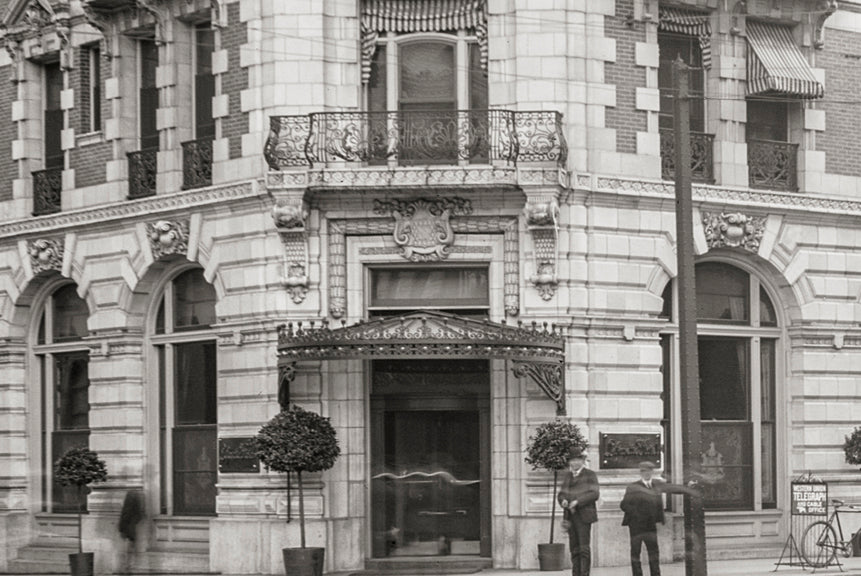 Historic Buffalo NY Lafayette Hotel, Washington Street, Buffalo, 1905 Historical Pix