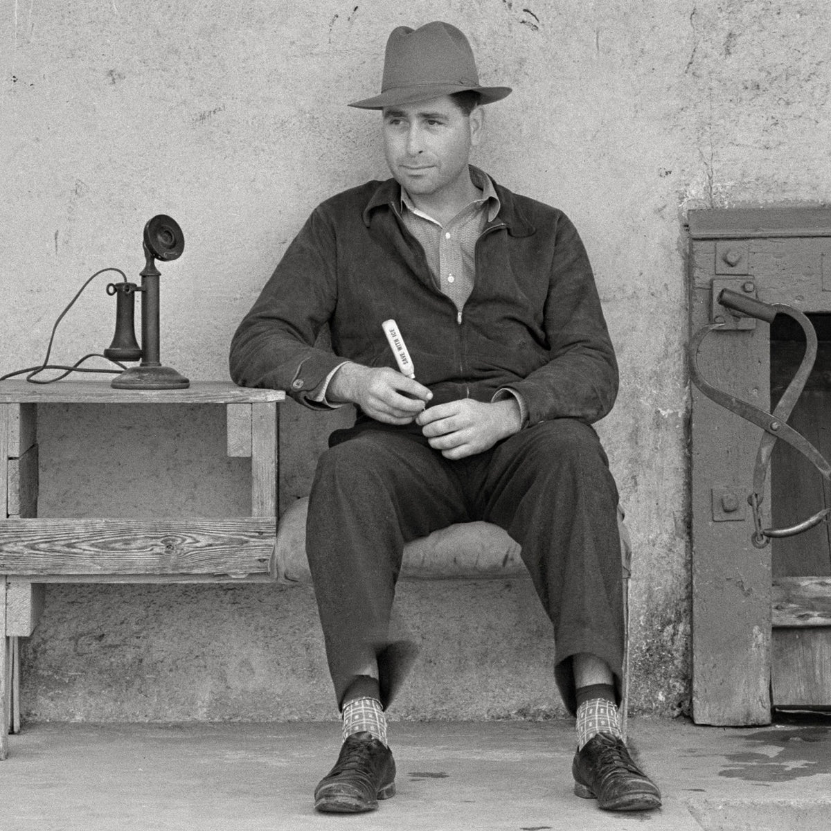 Ice Stand, Texas, 1939 Historical Pix