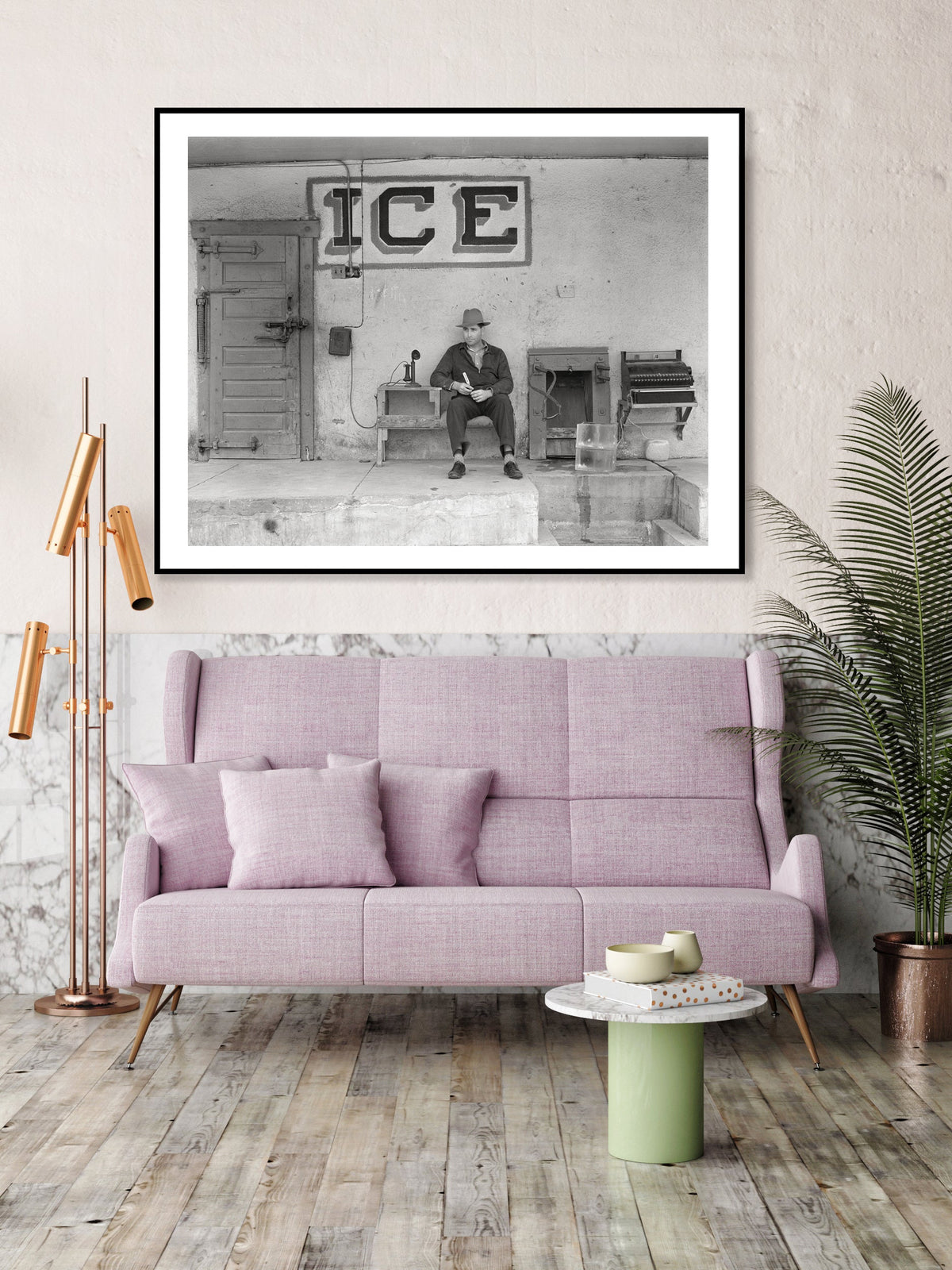 Ice Stand, Texas, 1939 Historical Pix