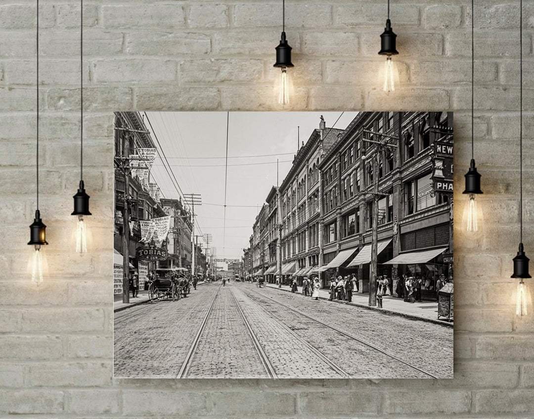 Knoxville Tennessee Gay Street, 1910 Historical Pix