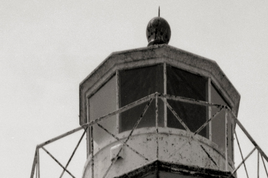 Lighthouse Photo Print, Great Captain Island, Greenwich, Fairfield  CT Historical Pix