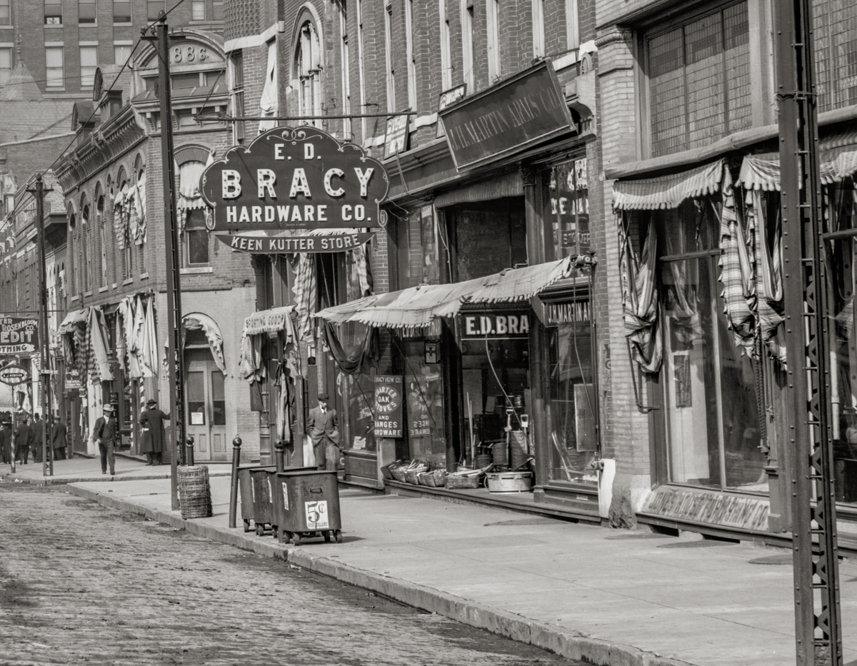 Main Street, Little Rock, Arkansas, Early 1900s Historical Pix