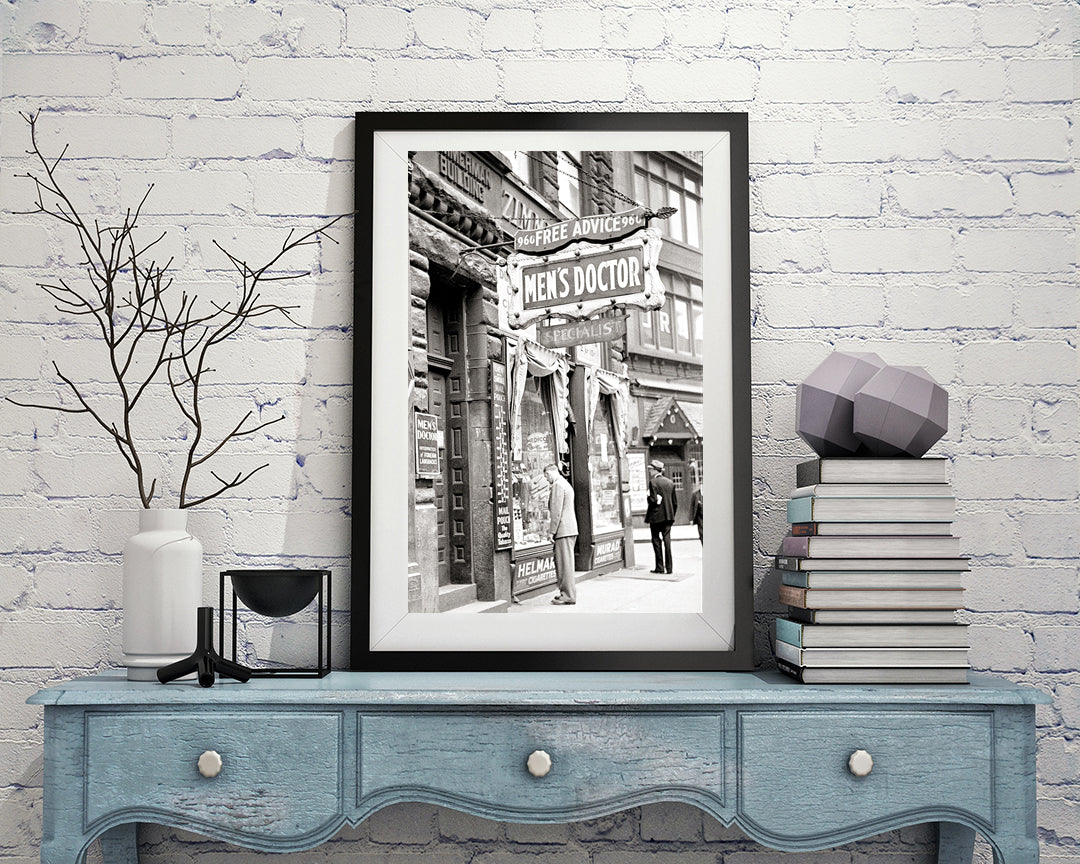 Man Seeks Doctor&#39;s Advice Historical Pix