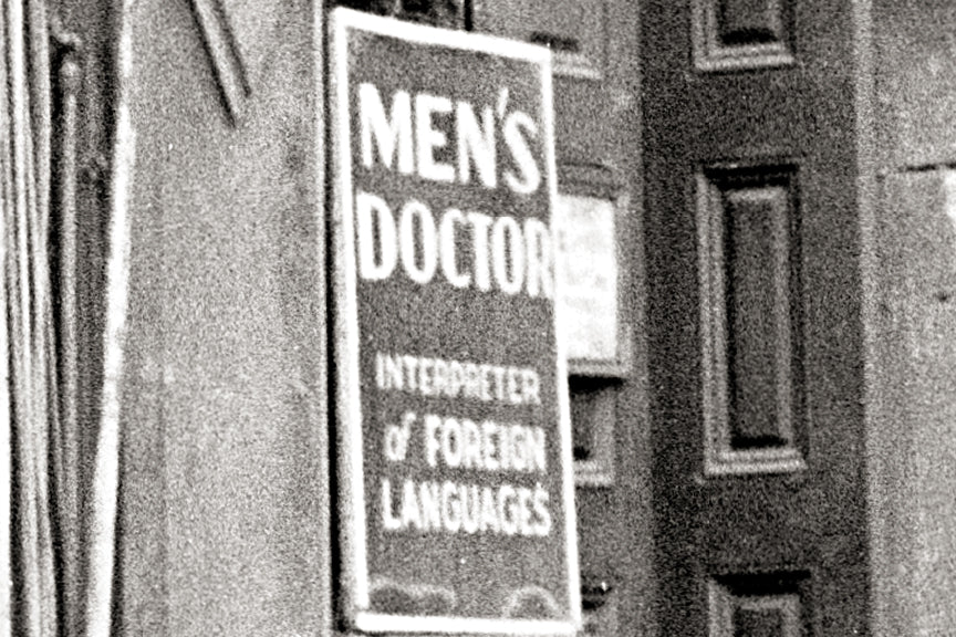 Man Seeks Doctor's Advice Historical Pix
