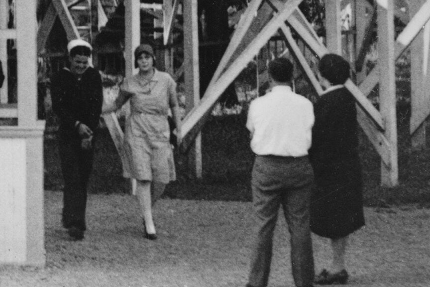 Maryland Amusement Park Photo, 1920s Historical Pix