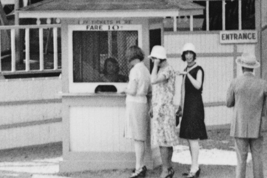 Maryland Amusement Park Photo, 1920s Historical Pix