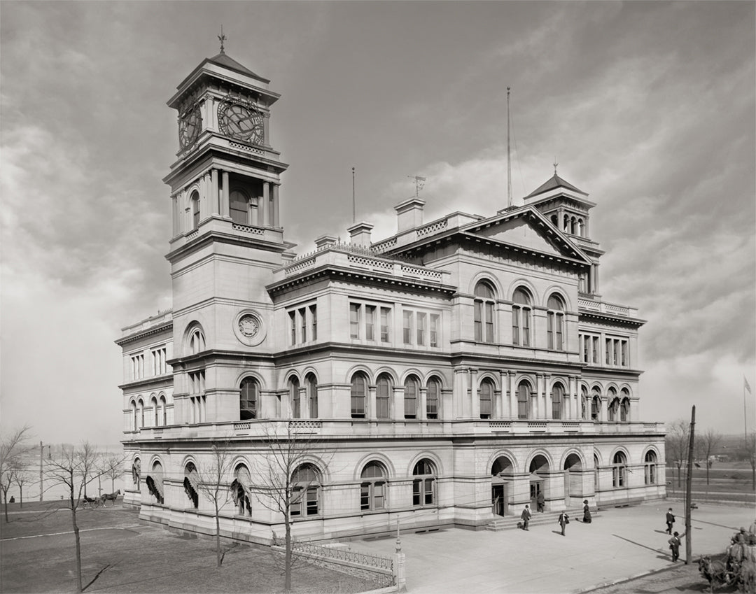 Memphis TN, Custom House and Post Office,  Early 1990s Historical Pix