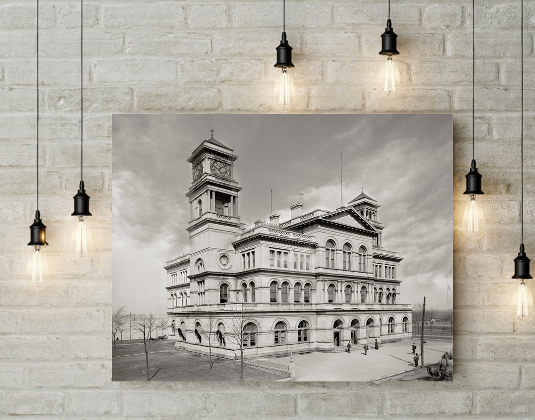 Memphis TN, Custom House and Post Office,  Early 1990s Historical Pix