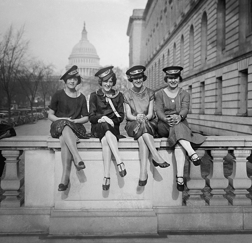 Messenger Girls, Western Union, Washington DC, 1925 Historical Pix