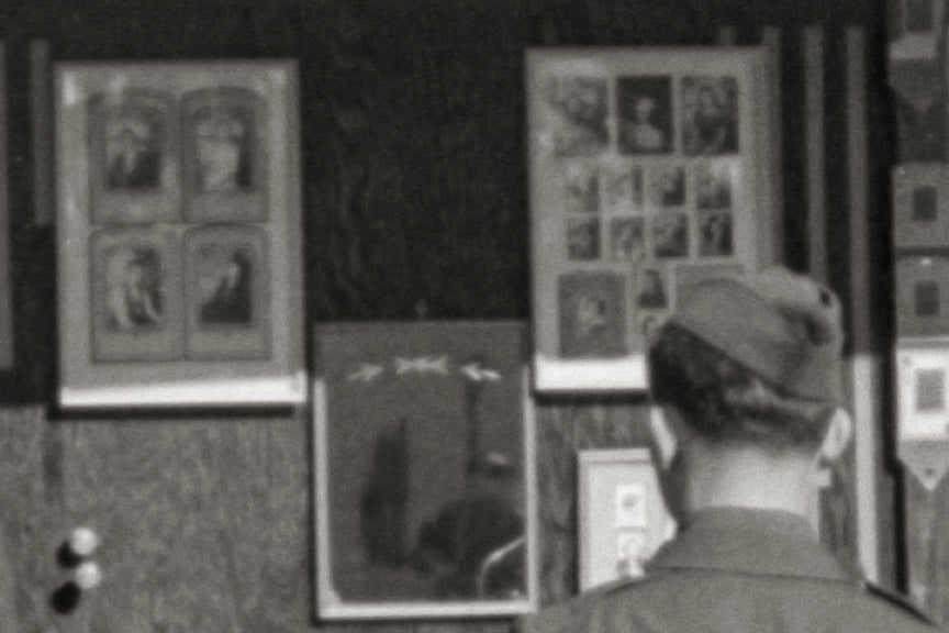 Military Photobooth Print, 1941 Historical Pix