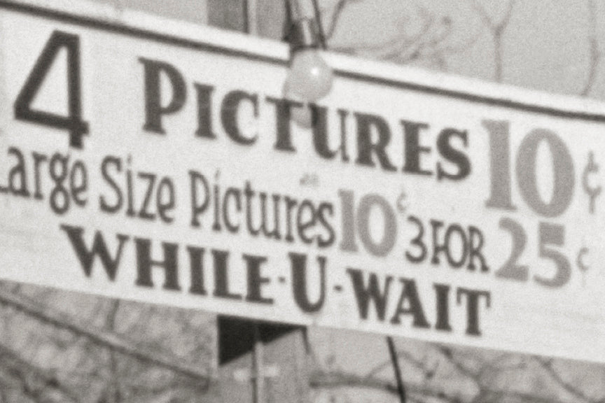 Military Photobooth Print, 1941 Historical Pix