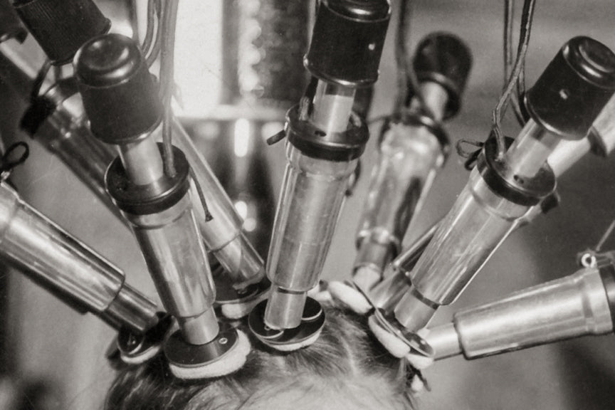 Miss America Gets a New Hair Style, Hair Salon Treatment, 1926 Historical Pix