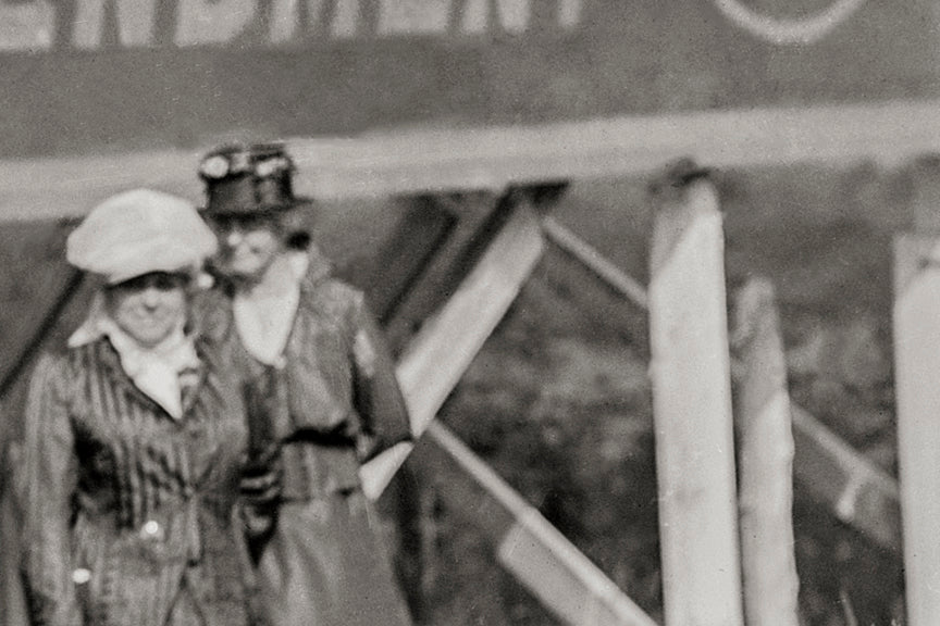 Model War Victory Garden of the Woman Suffrage Party, 1917 Historical Pix