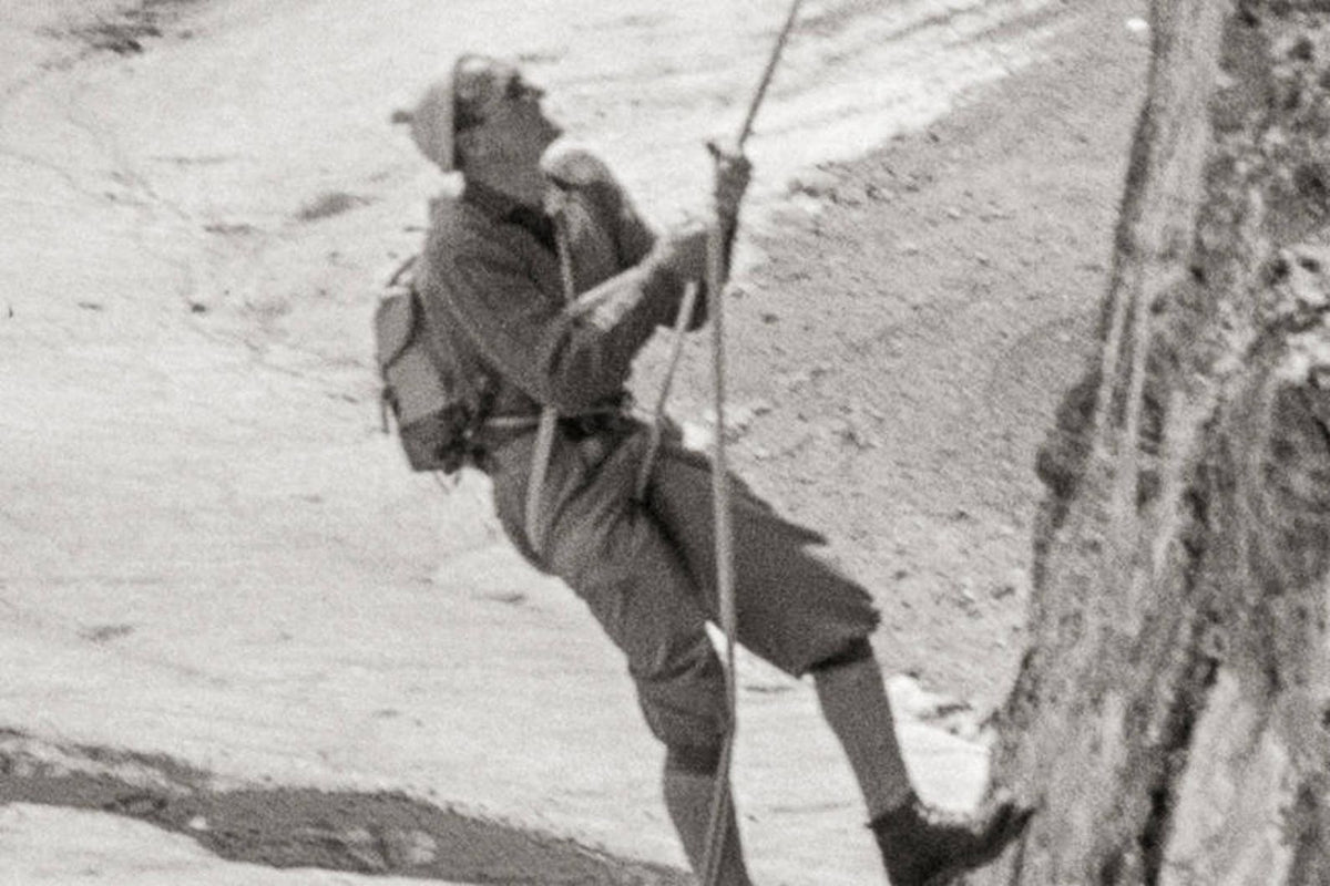 Mountain Climbers Photo, 1955 Historical Pix