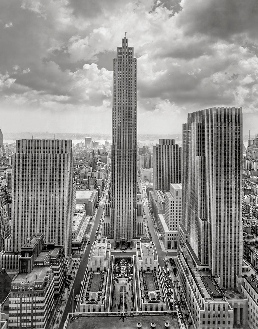 NYC 30 Rockefeller Center, 1933 Photo Historical Pix